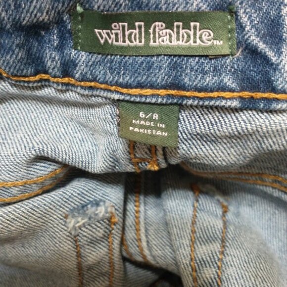 JEAN Shorts – wild fable, size 6/R, high-rise rolled cuff shorts - Picture 3 of 4